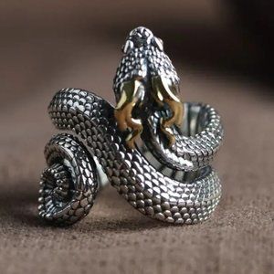 Snake Ring, 925  Silver